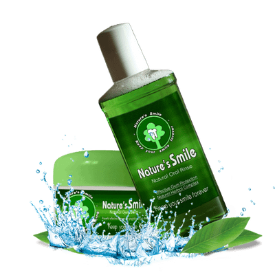 Natures Smile gum Balm and Mouthwash