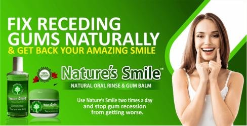 Nature's Smile Fix Receding Gums